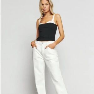 Reformation Harlan knit top